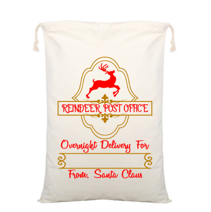 personalized large christmas gift bag sack